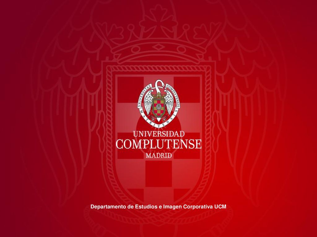 Departamento de Estudios e Imagen Corporativa UCM