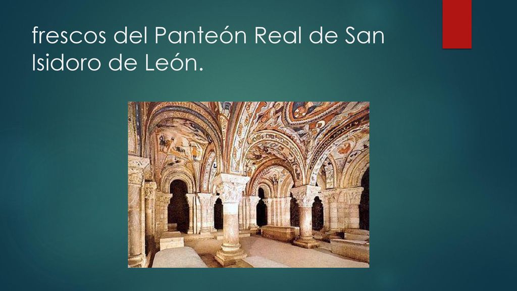 frescos del Panteón Real de San Isidoro de León.