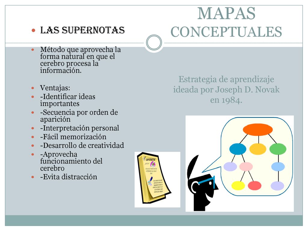 MAPAS CONCEPTUALES Estrategia de aprendizaje ideada por Joseph D