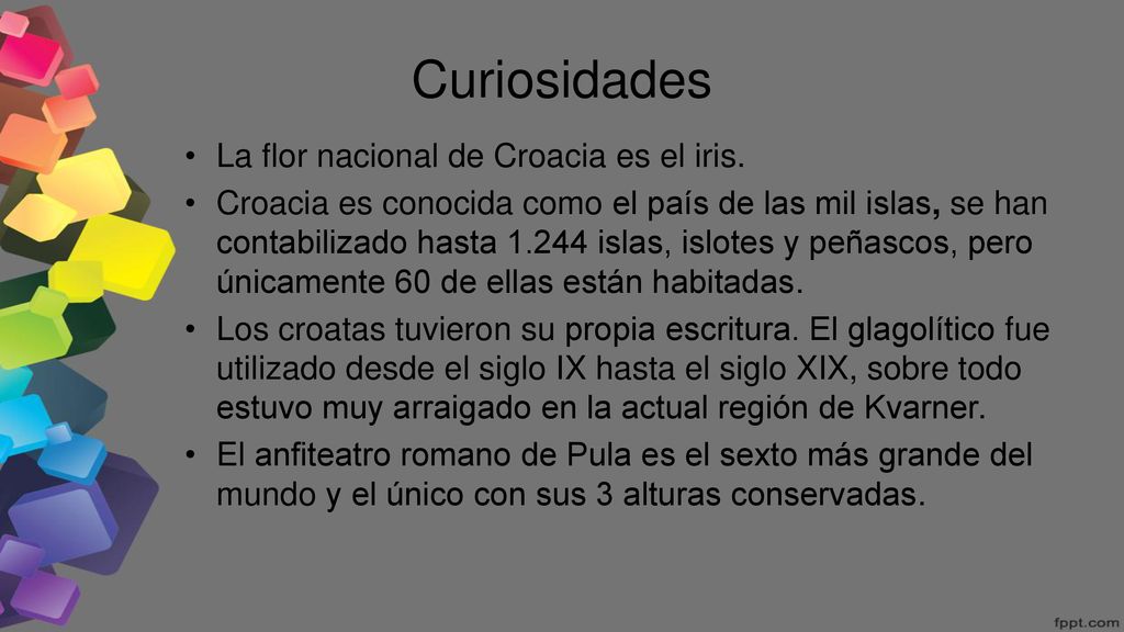 Curiosidades La flor nacional de Croacia es el iris.
