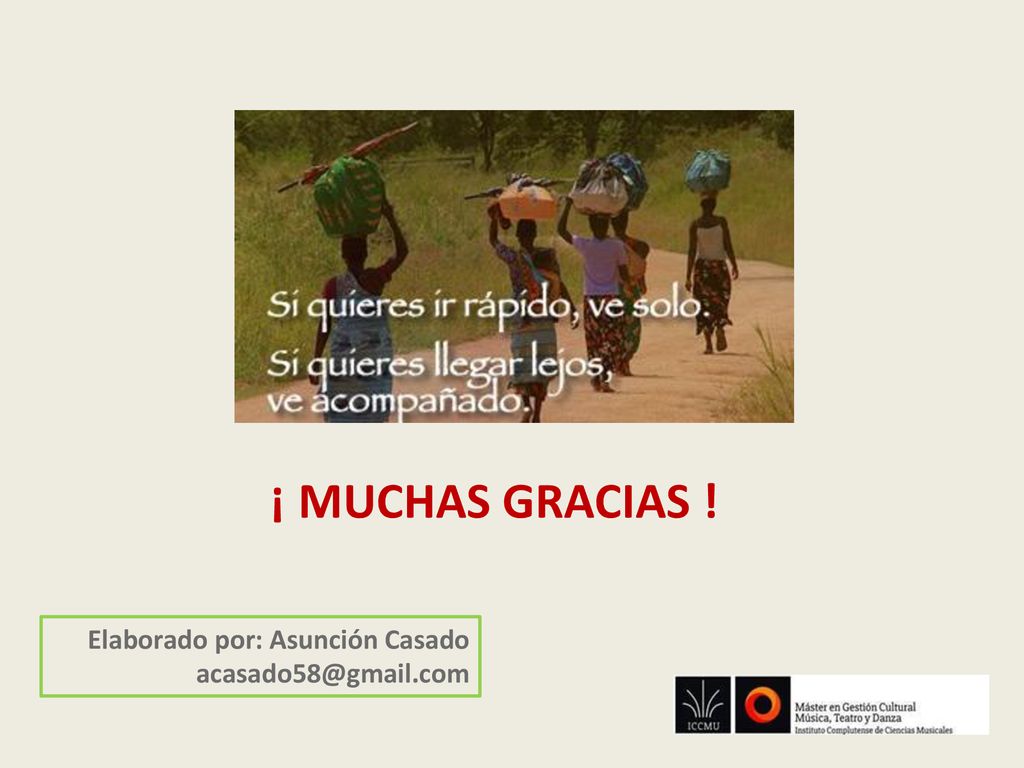 ¡ MUCHAS GRACIAS ! Elaborado por: Asunción Casado