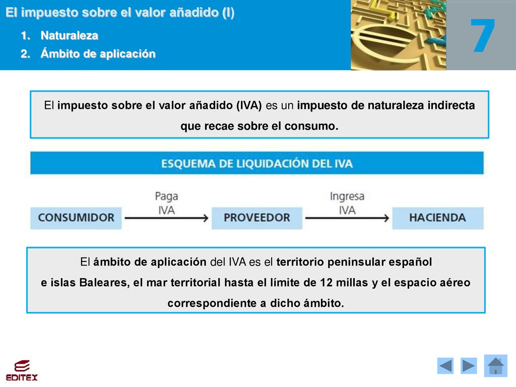 que recae sobre el consumo. correspondiente a dicho ámbito.