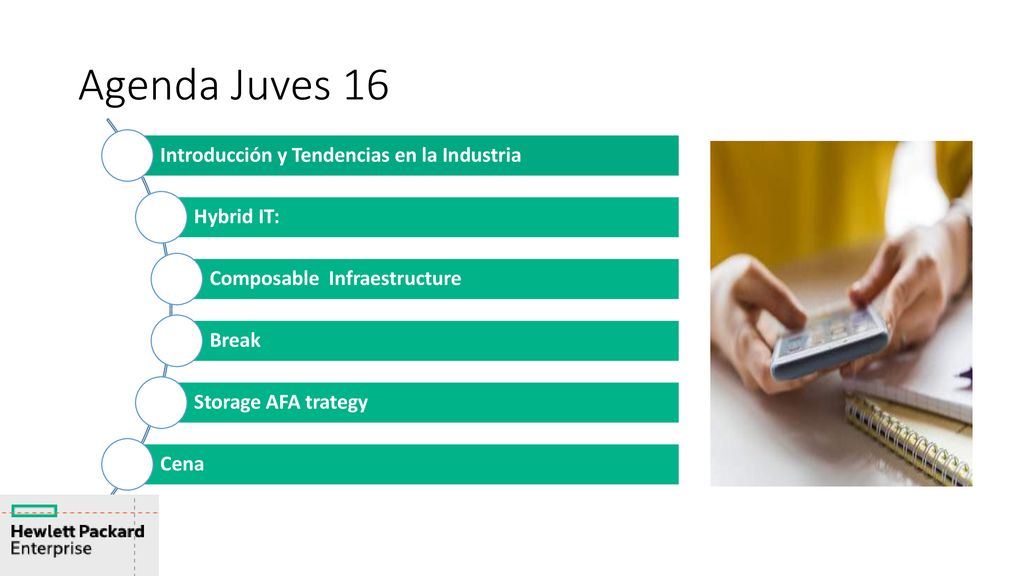 Agenda Juves 16 Introducción y Tendencias en la Industria Hybrid IT: