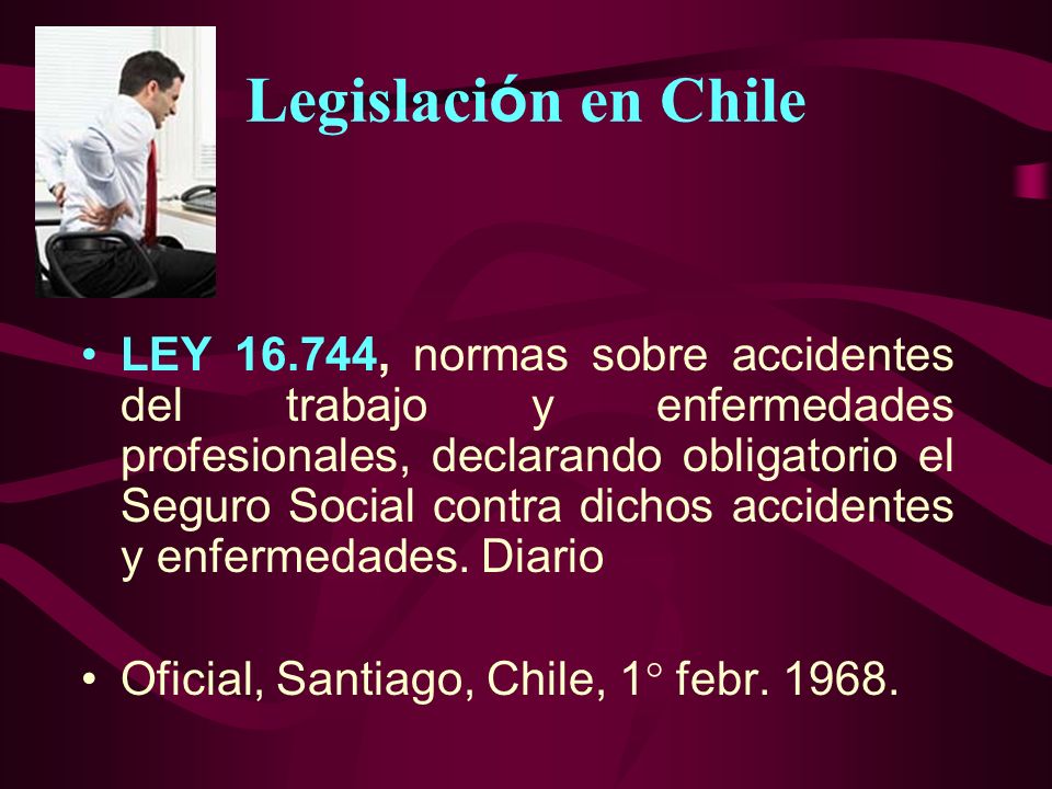 Legislación en Chile