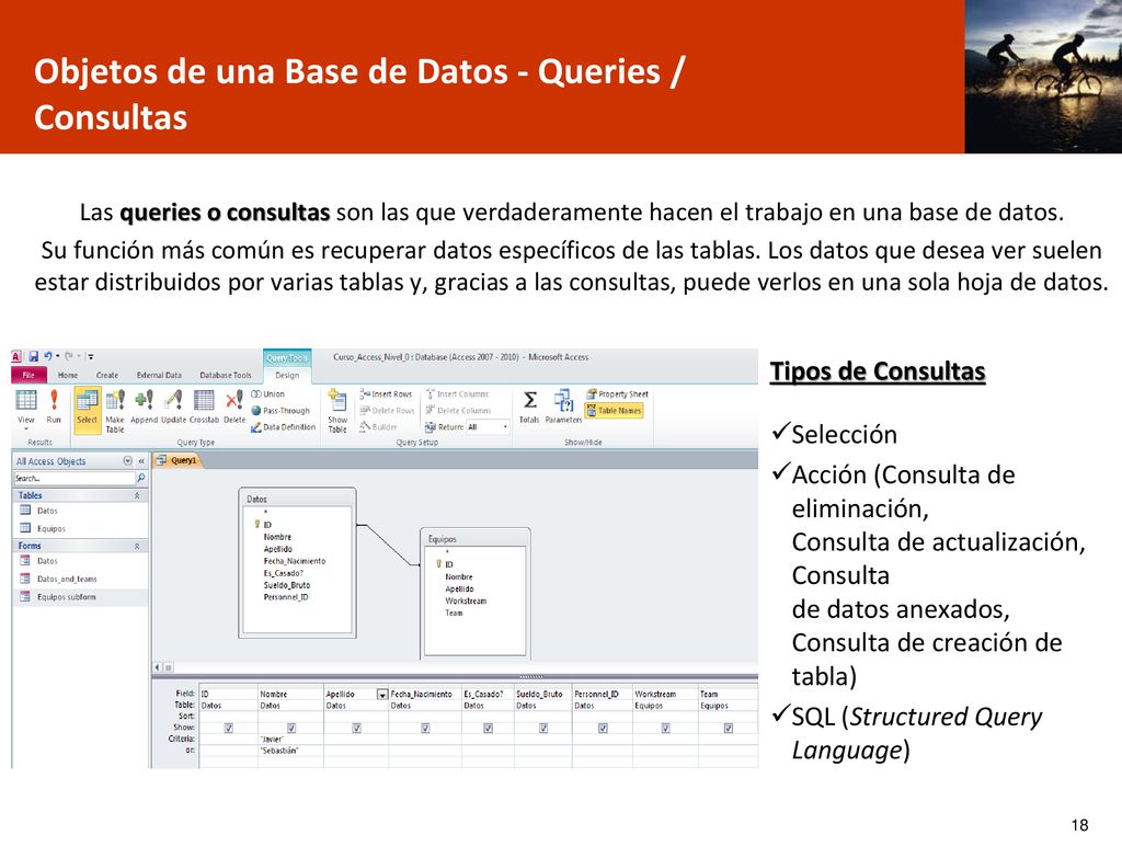 Objetos de una Base de Datos - Queries / Consultas