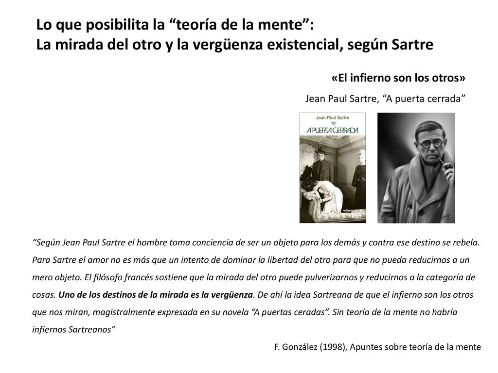 Lo que posibilita la teoría de la mente :