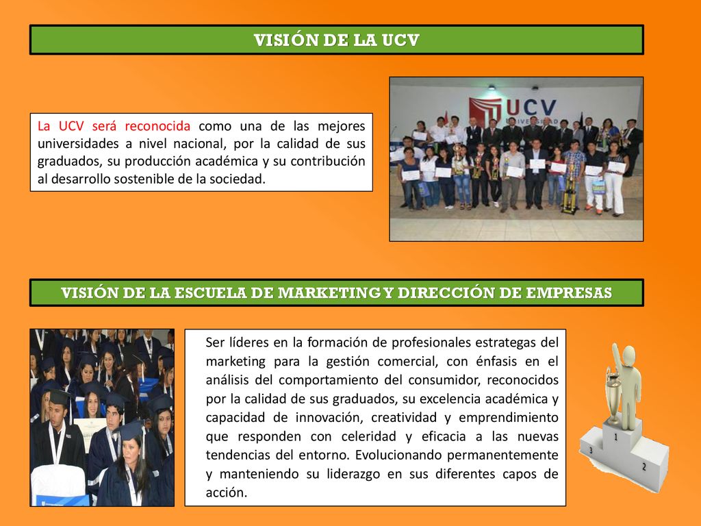 VISIÓN DE LA ESCUELA DE MARKETING Y DIRECCIÓN DE EMPRESAS