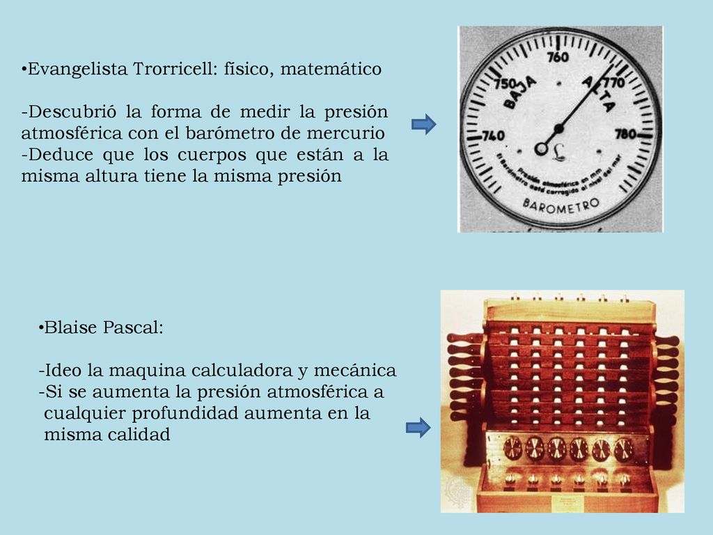 Evangelista Trorricell: físico, matemático