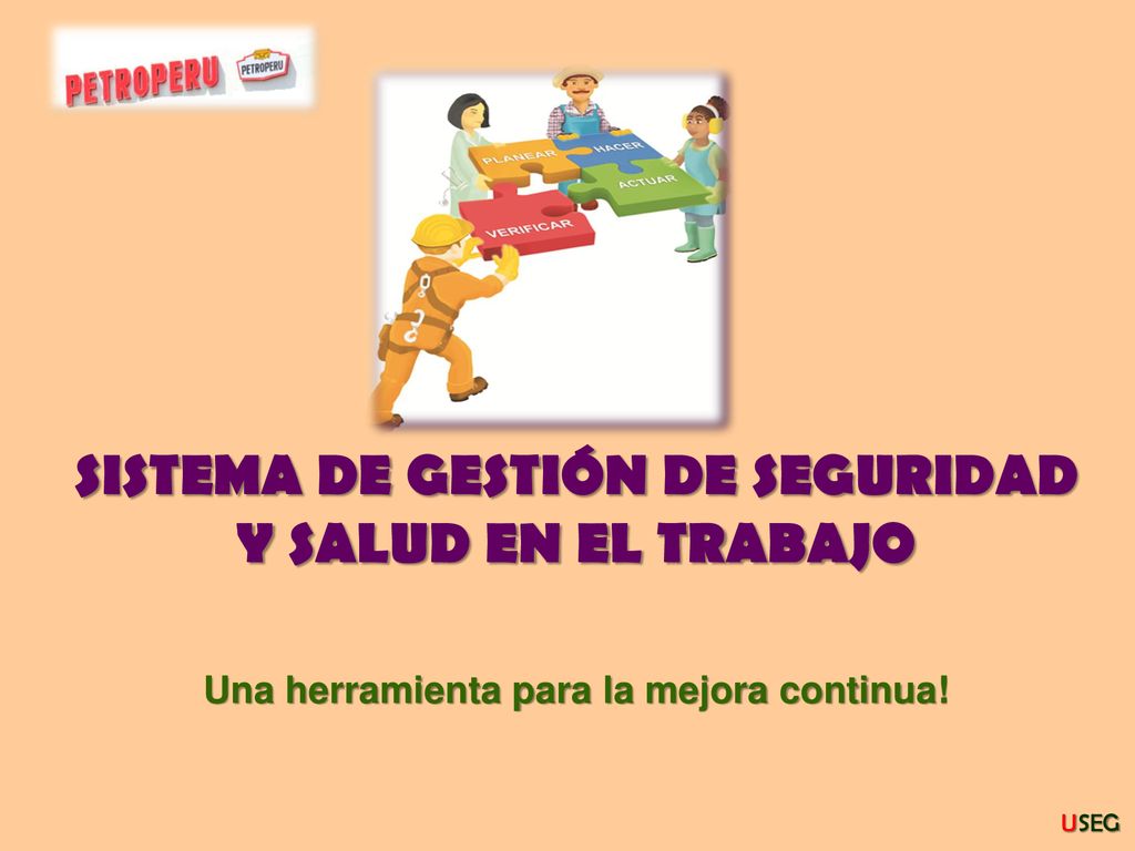SISTEMA DE GESTIÓN DE SEGURIDAD Y SALUD EN EL TRABAJO