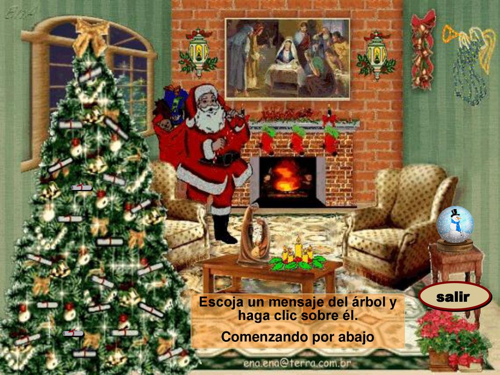 Escoja un mensaje del árbol y haga clic sobre él.