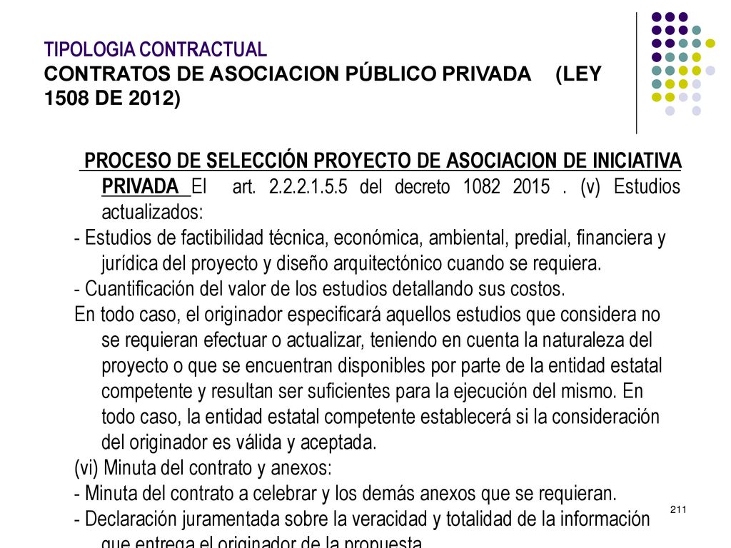 - Cuantificación del valor de los estudios detallando sus costos.