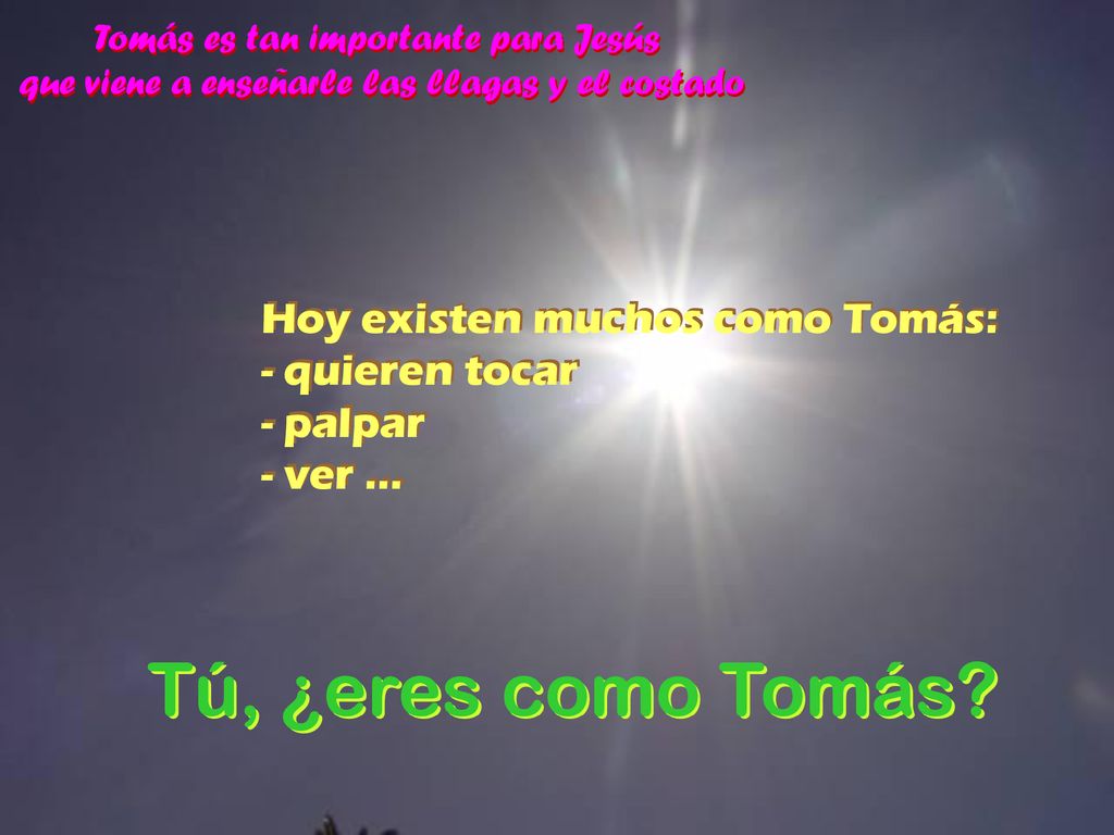 Tú, ¿eres como Tomás Hoy existen muchos como Tomás: quieren tocar