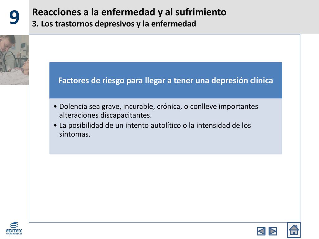 Factores de riesgo para llegar a tener una depresión clínica