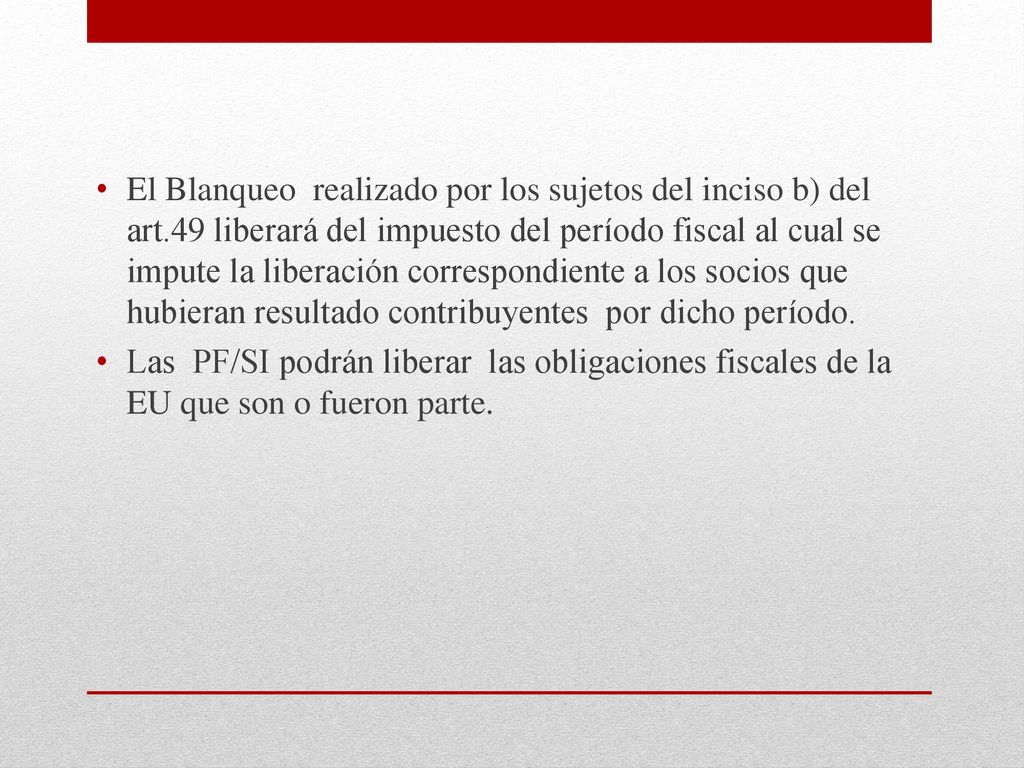 El Blanqueo realizado por los sujetos del inciso b) del art