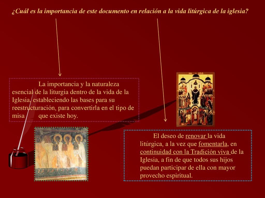 ¿Cuál es la importancia de este documento en relación a la vida litúrgica de la iglesia