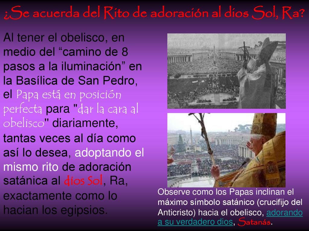 ¿Se acuerda del Rito de adoración al dios Sol, Ra