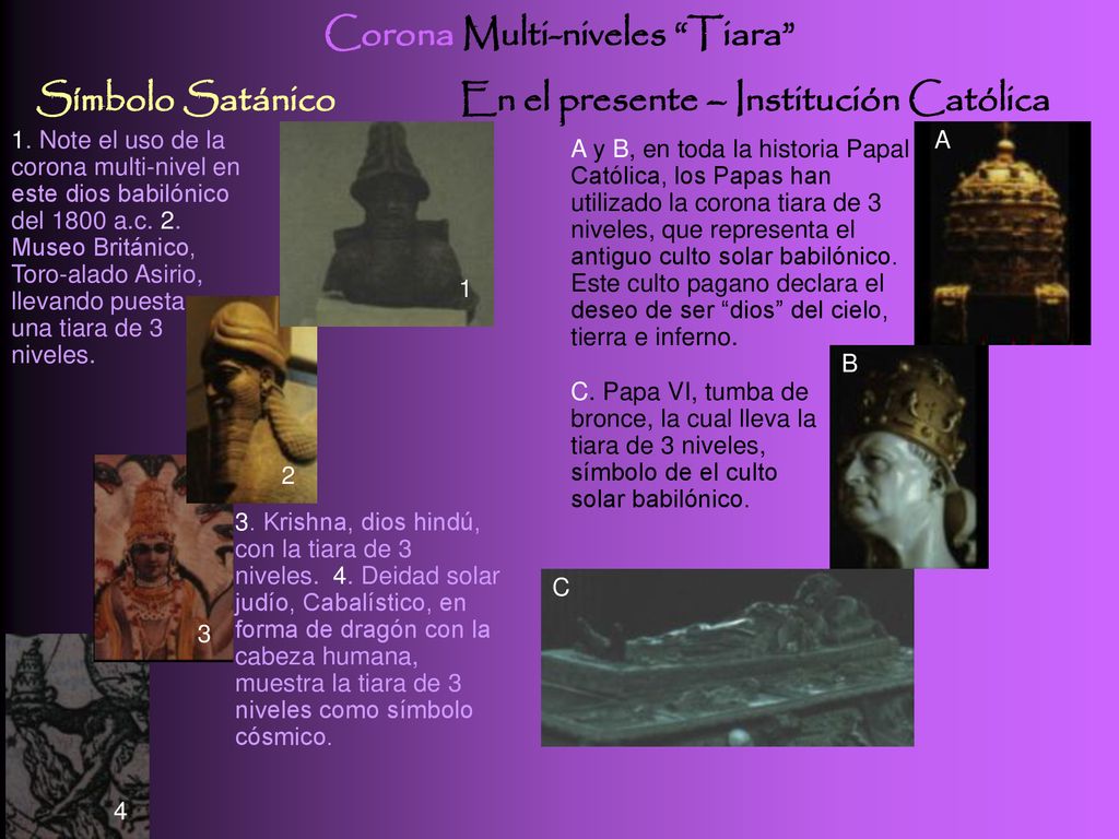 Corona Multi-niveles Tiara En el presente – Institución Católica