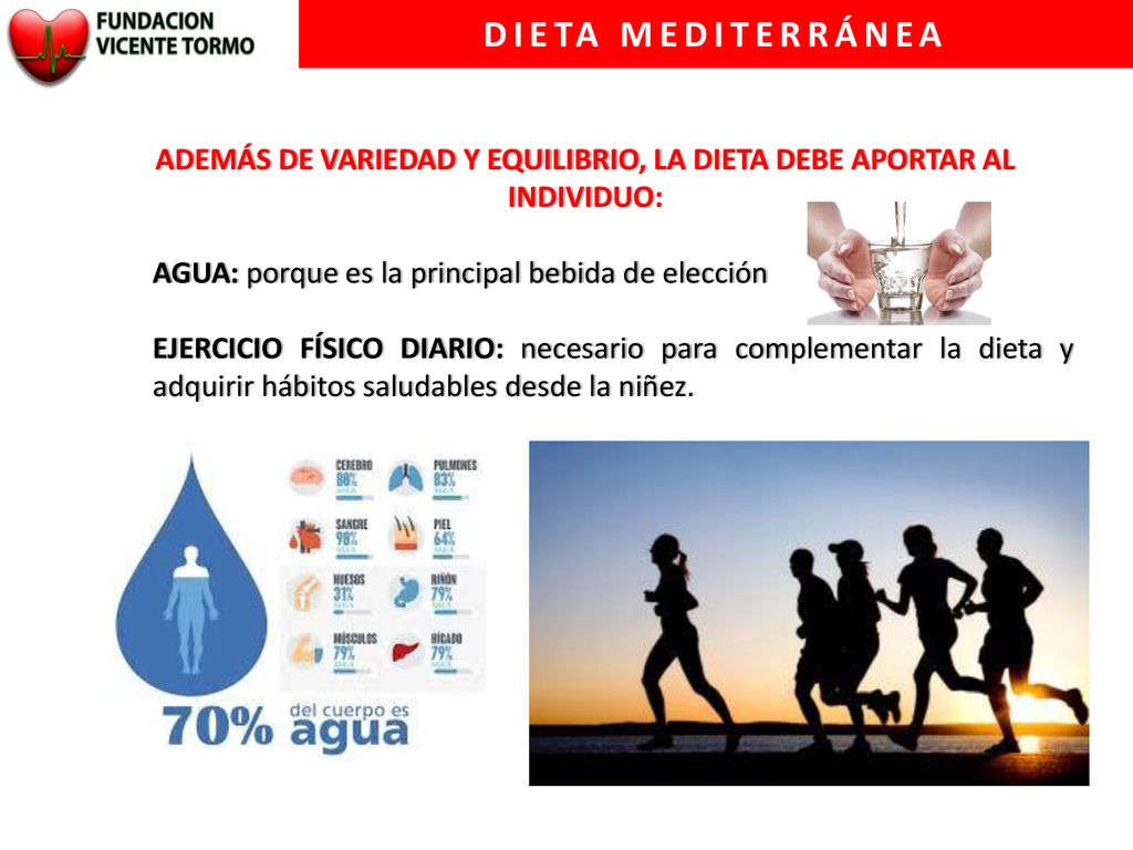 ADEMÁS DE VARIEDAD Y EQUILIBRIO, LA DIETA DEBE APORTAR AL INDIVIDUO:
