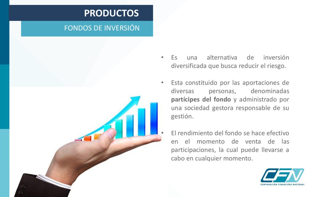 PRODUCTOS FONDOS DE INVERSIÓN