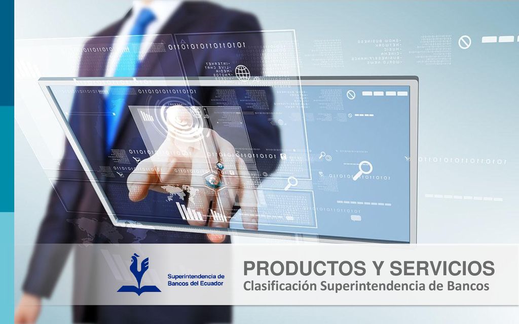 PRODUCTOS Y SERVICIOS Clasificación Superintendencia de Bancos