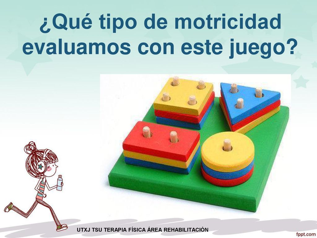 ¿Qué tipo de motricidad evaluamos con este juego