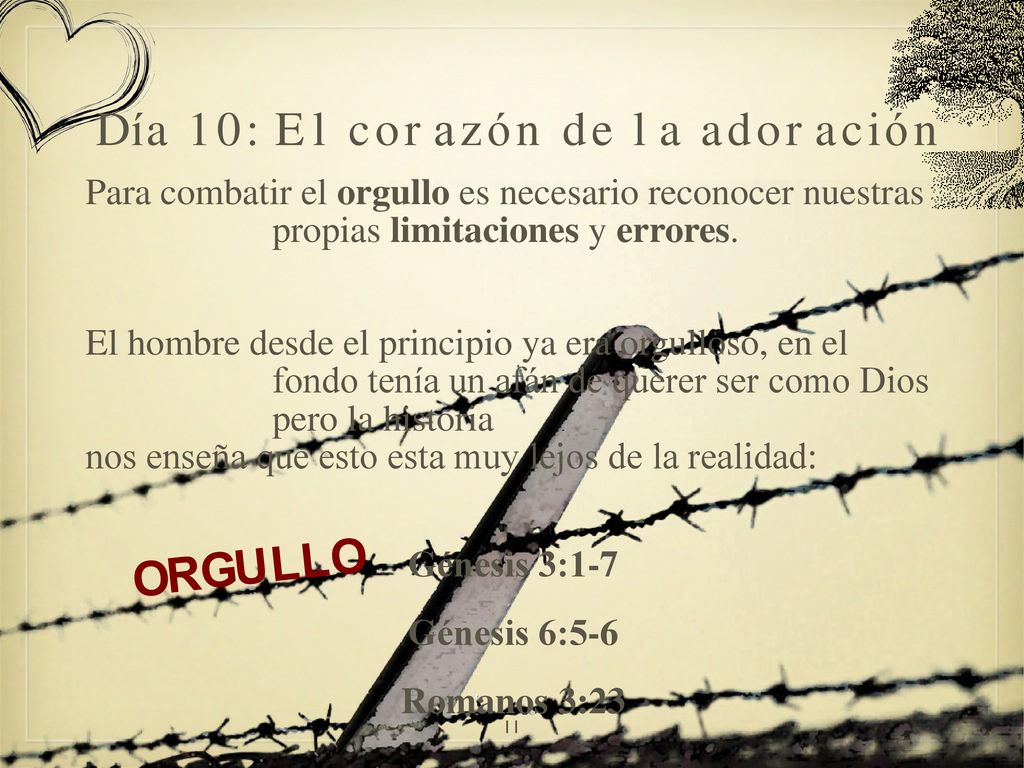 Día 10: El corazón de la adoración