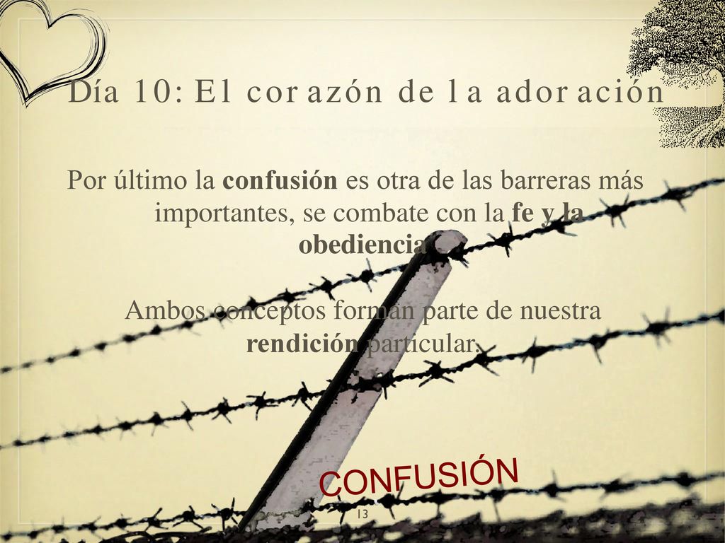 Día 10: El corazón de la adoración