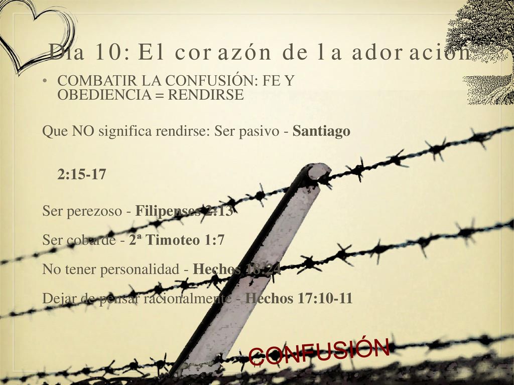Día 10: El corazón de la adoración