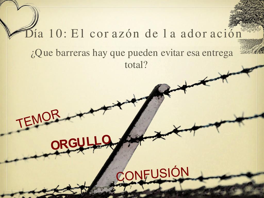 Día 10: El corazón de la adoración
