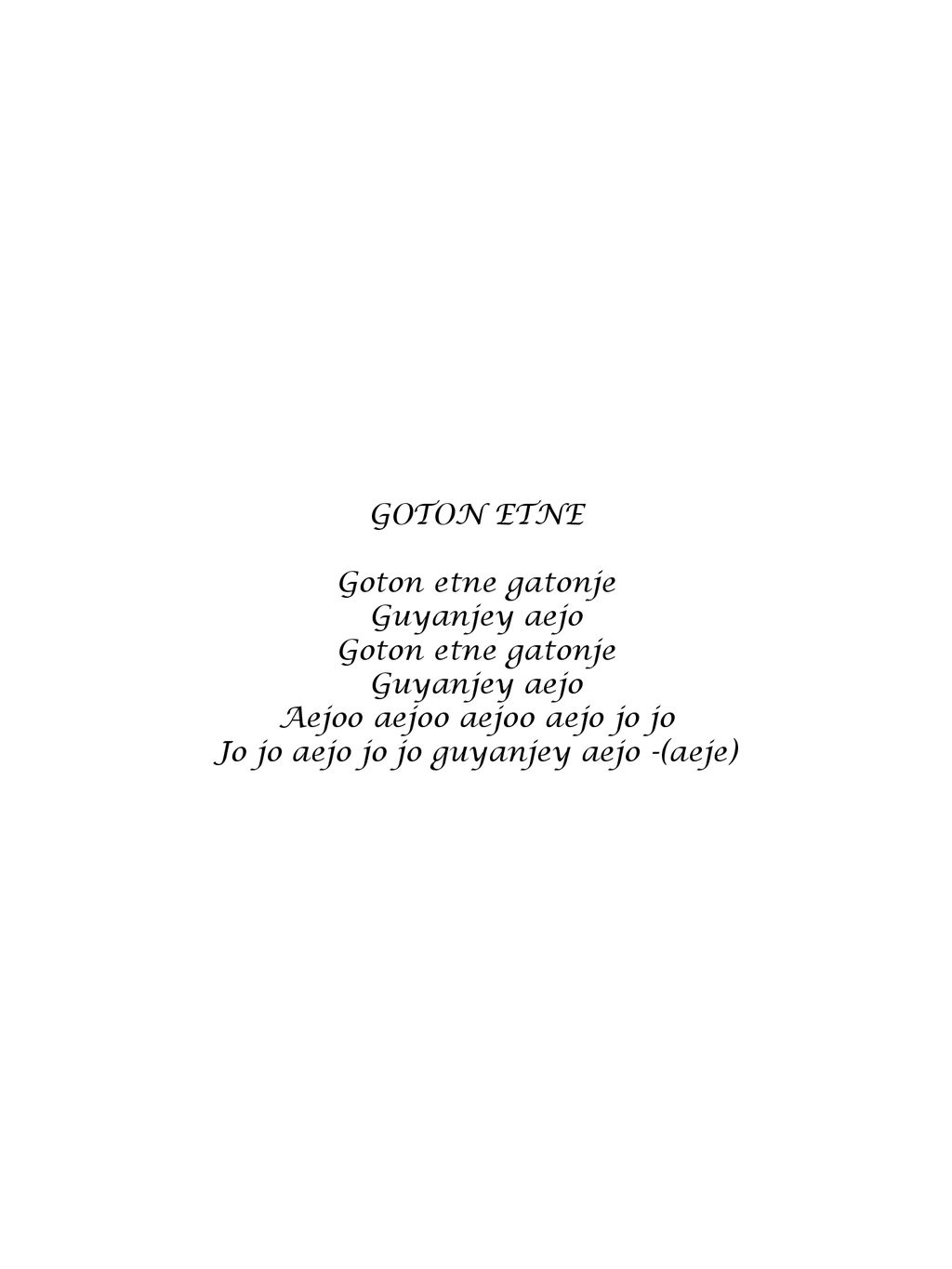 Aejoo aejoo aejoo aejo jo jo Jo jo aejo jo jo guyanjey aejo -(aeje)