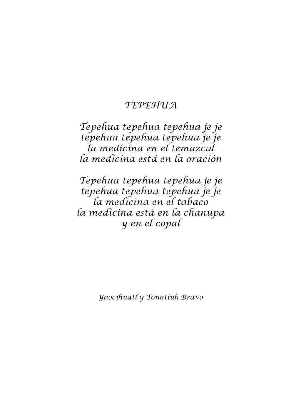 Tepehua tepehua tepehua je je tepehua tepehua tepehua je je