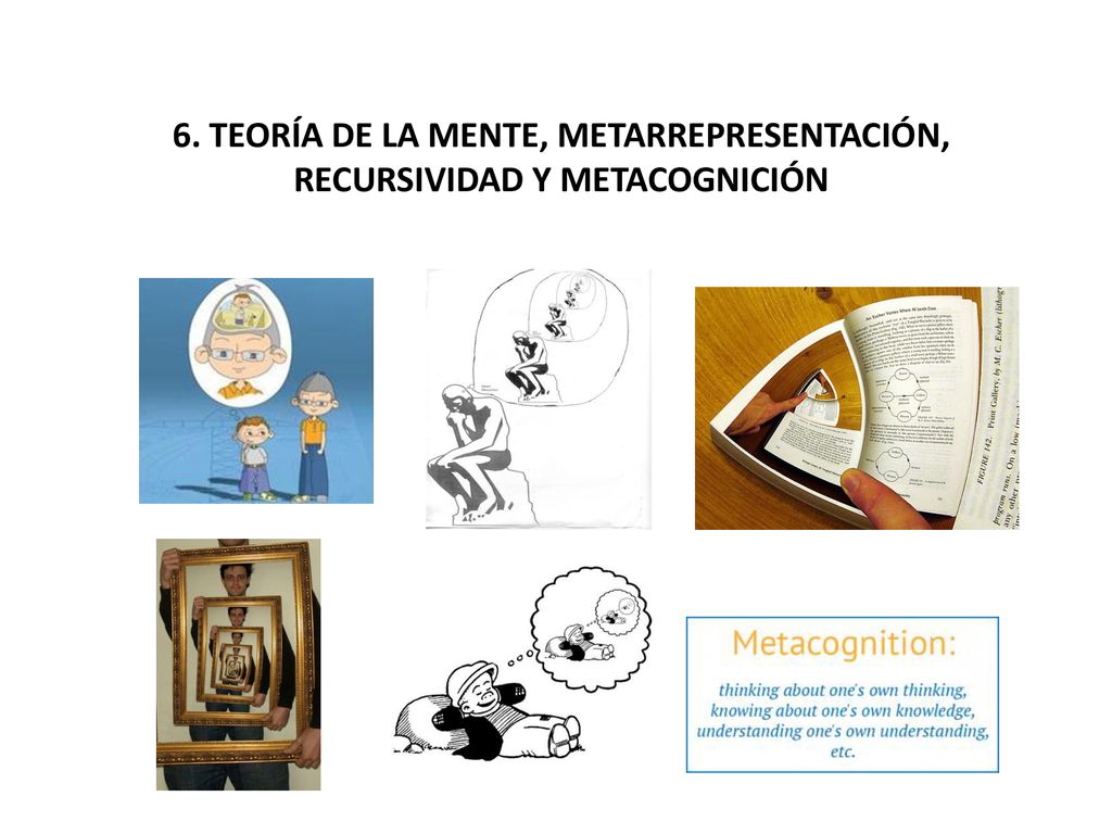 6. Teoría de la mente, metarrepresentación, recursividad y metacognición