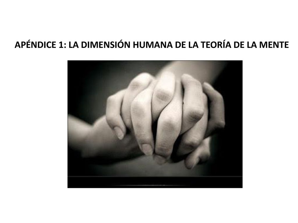 Apéndice 1: La dimensión humana de la teoría de la mente