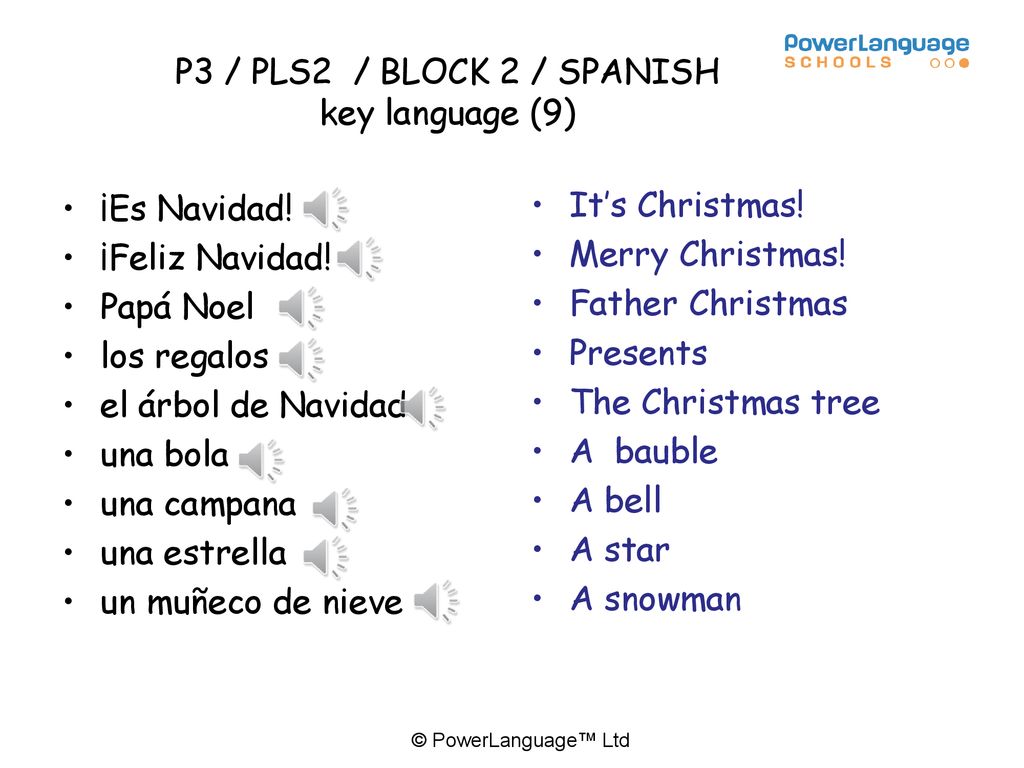 P3 / PLS2 / BLOCK 2 / SPANISH key language (9)