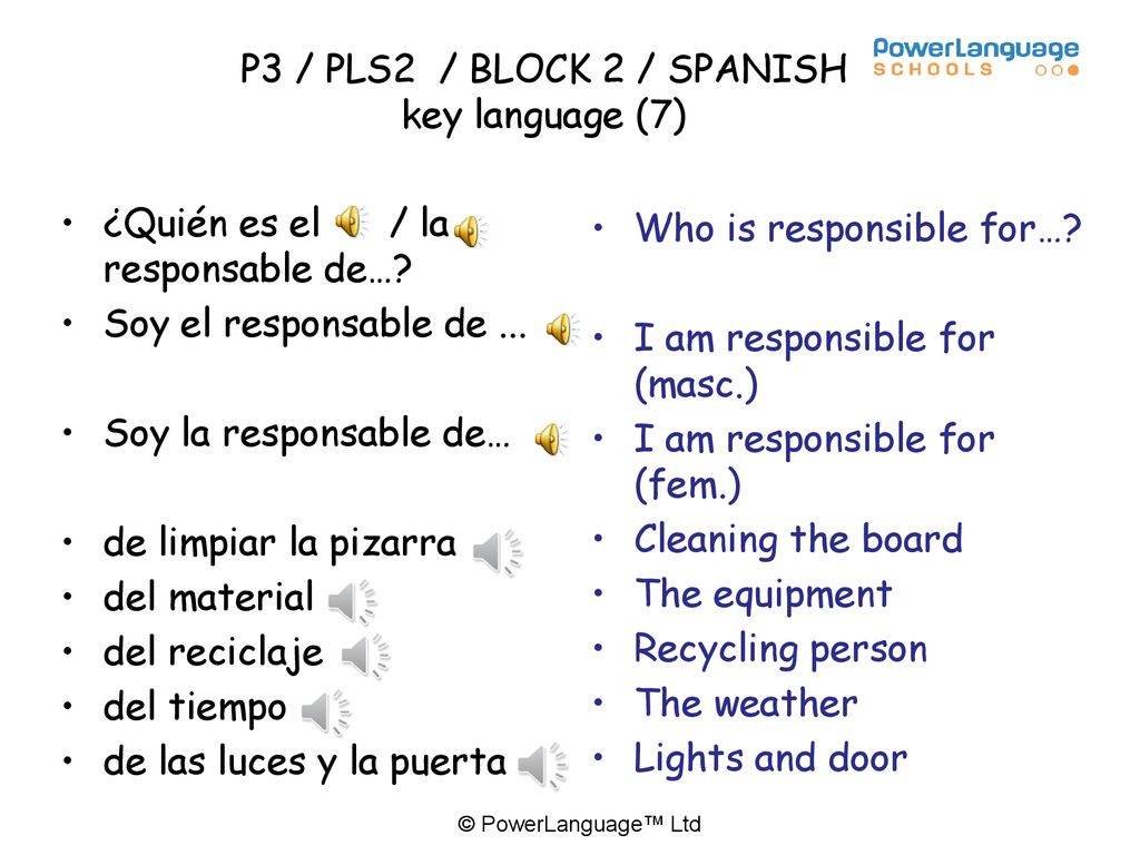 P3 / PLS2 / BLOCK 2 / SPANISH key language (7)