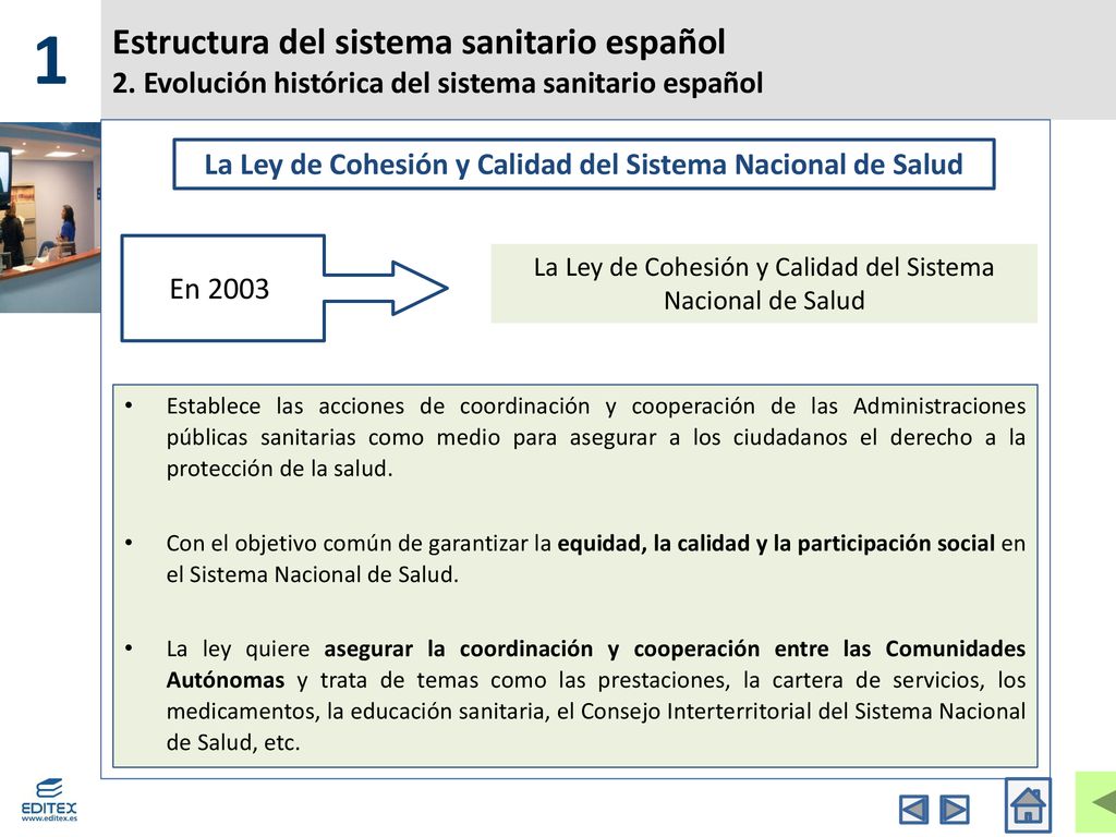 La Ley de Cohesión y Calidad del Sistema Nacional de Salud