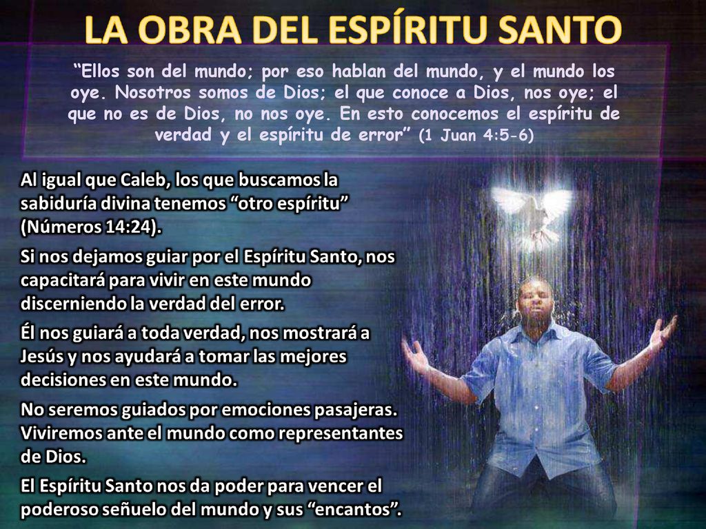 Ellos son del mundo; por eso hablan del mundo, y el mundo los oye