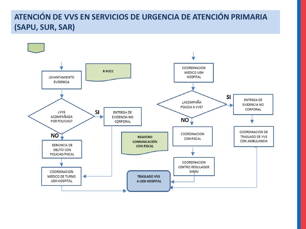 ATENCIÓN DE VVS EN SERVICIOS DE URGENCIA DE ATENCIÓN PRIMARIA (SAPU, SUR, SAR)