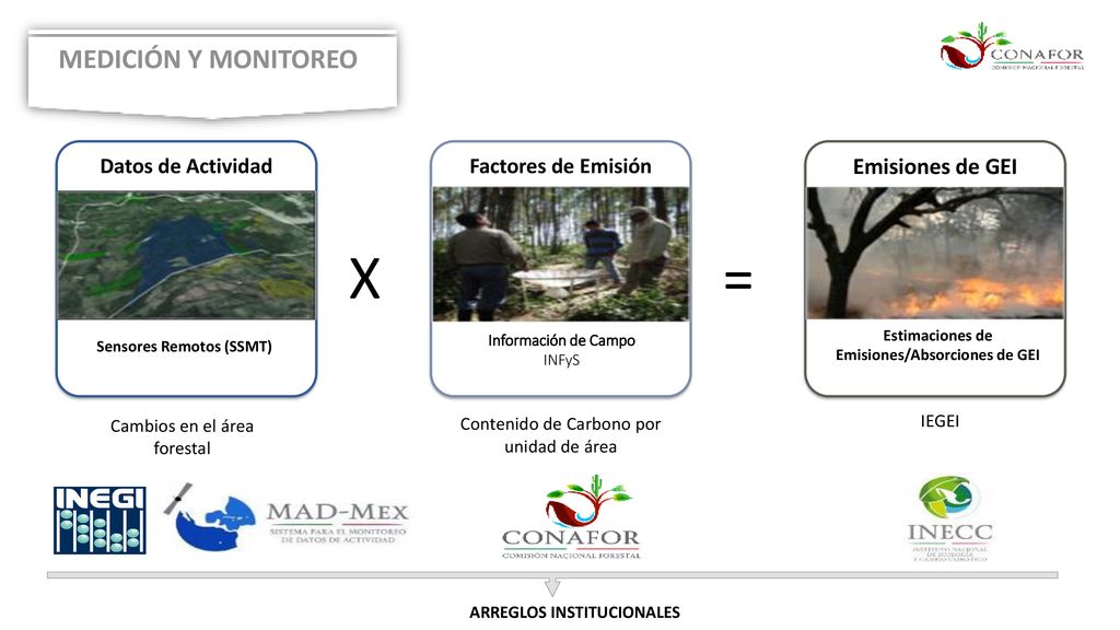 Sensores Remotos (SSMT) Estimaciones de Emisiones/Absorciones de GEI