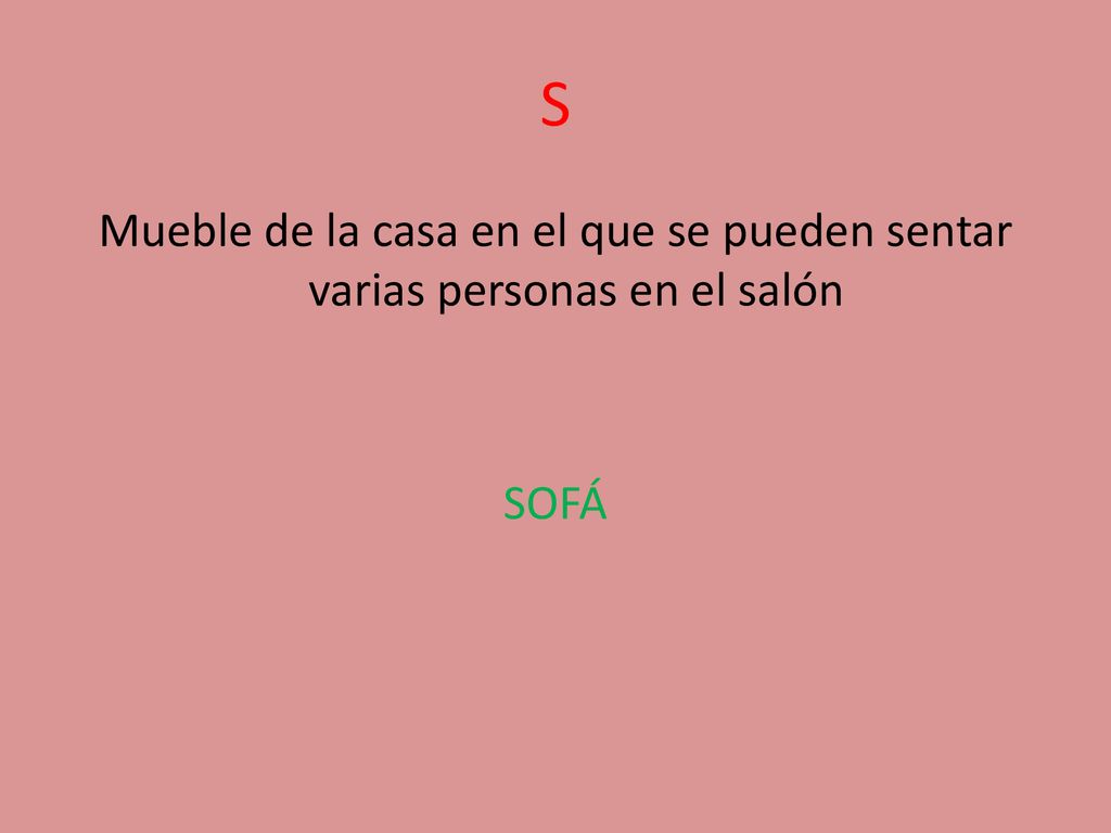 S Mueble de la casa en el que se pueden sentar varias personas en el salón SOFÁ