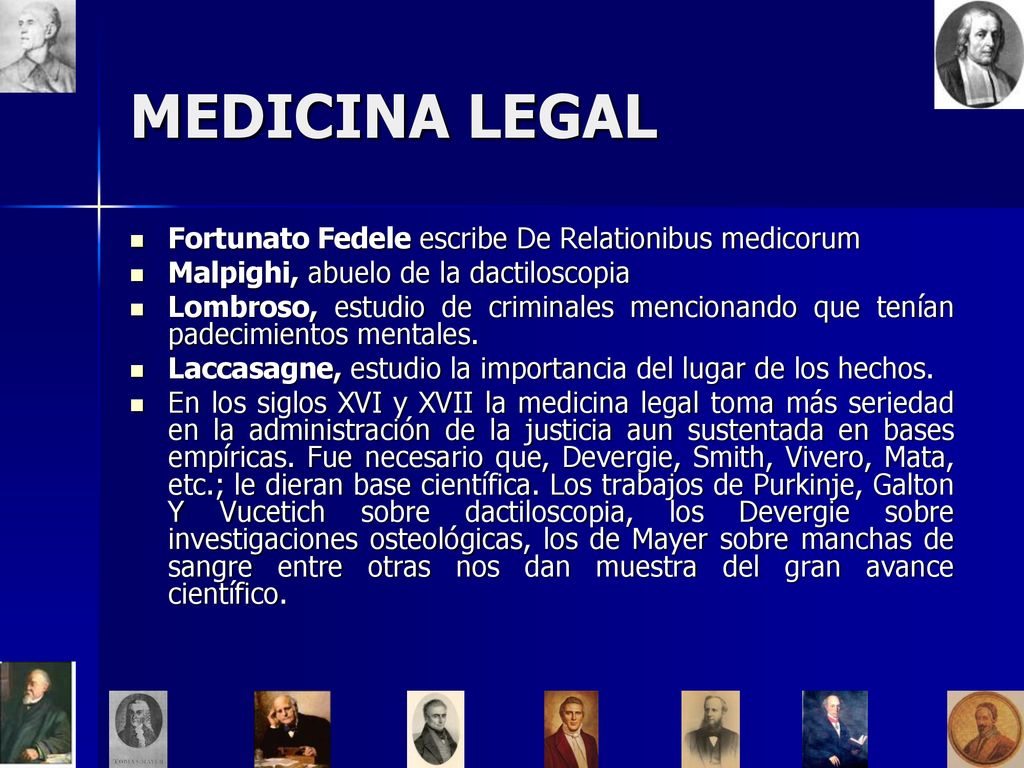 MEDICINA LEGAL Fortunato Fedele escribe De Relationibus medicorum