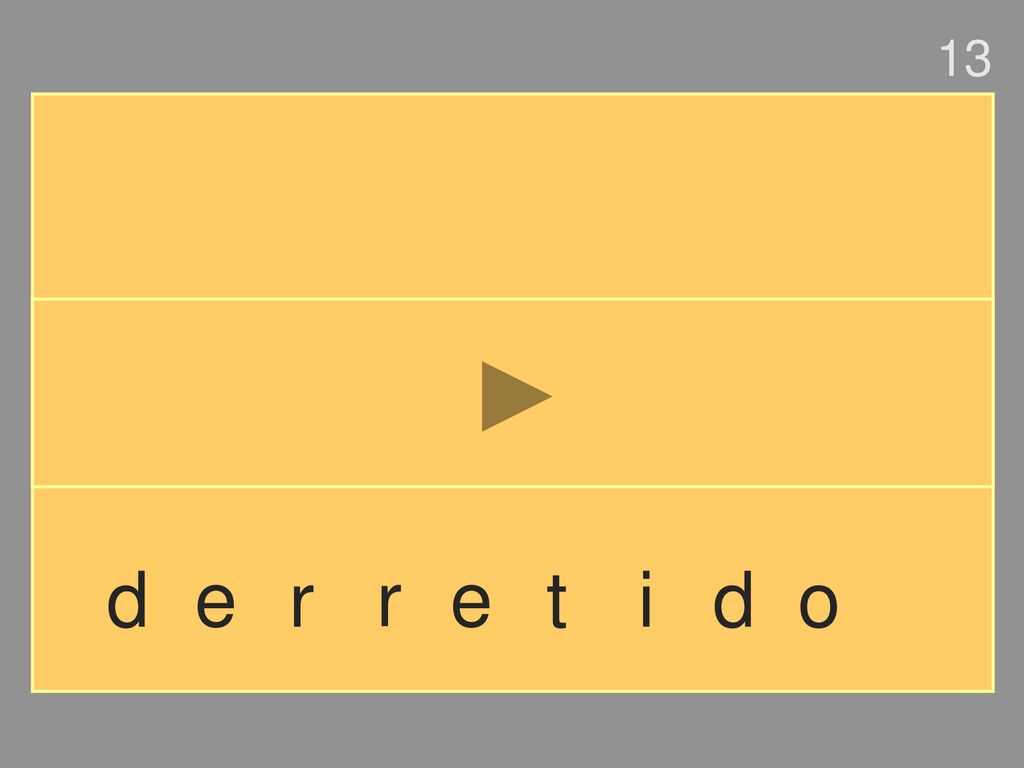13 d e r r e t i d o