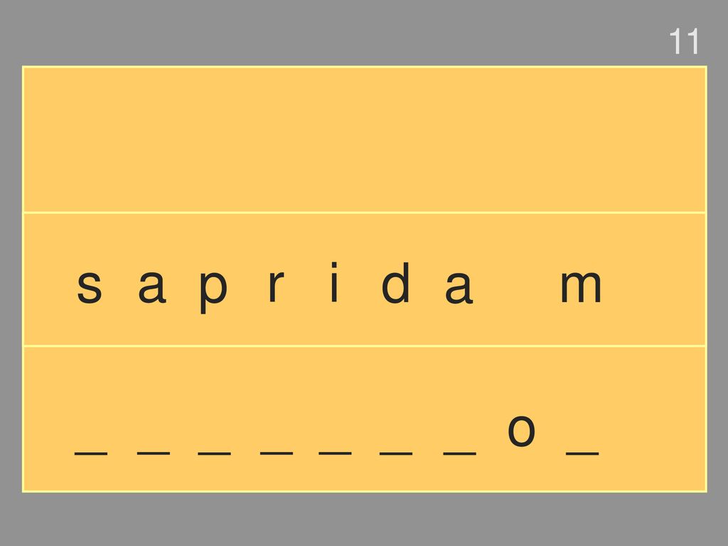 11 s a p r i d a m _ _ _ _ _ _ _ o _