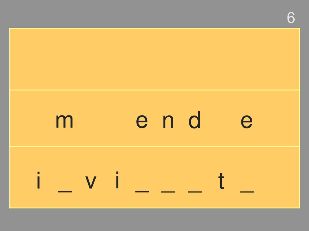 6 m e n d e i _ v i _ _ _ t _