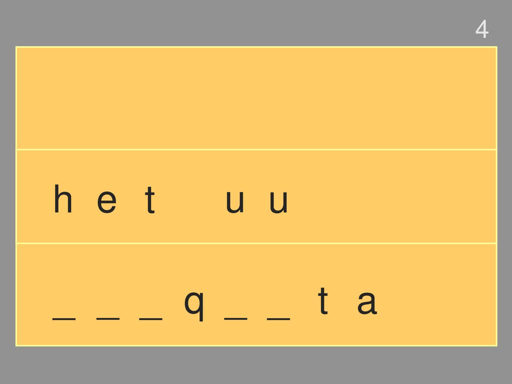 4 h e t u u _ _ _ q _ _ t a