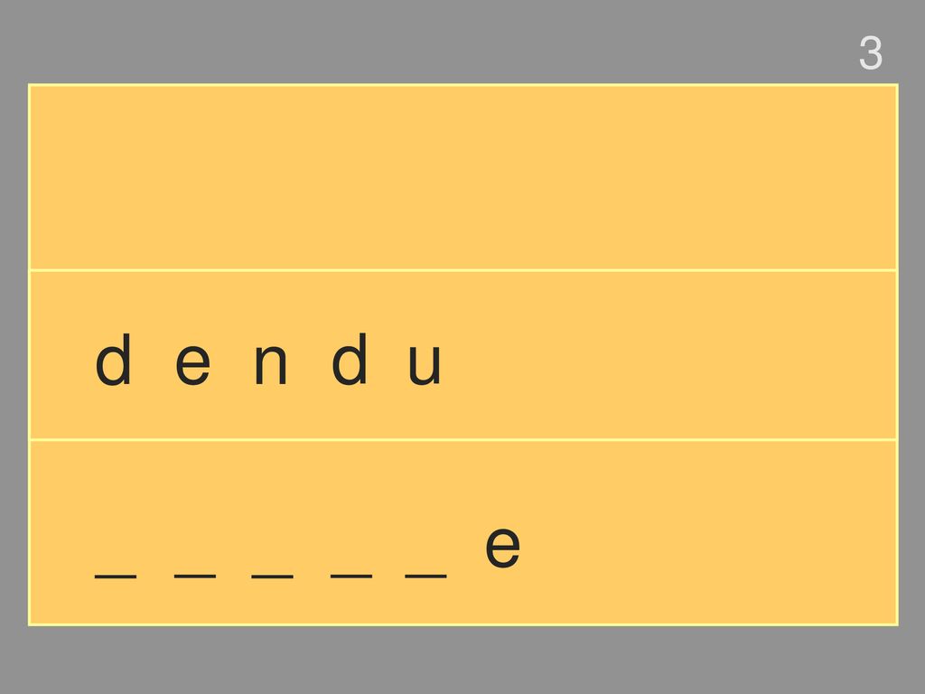 3 d e n d u _ _ _ _ _ e