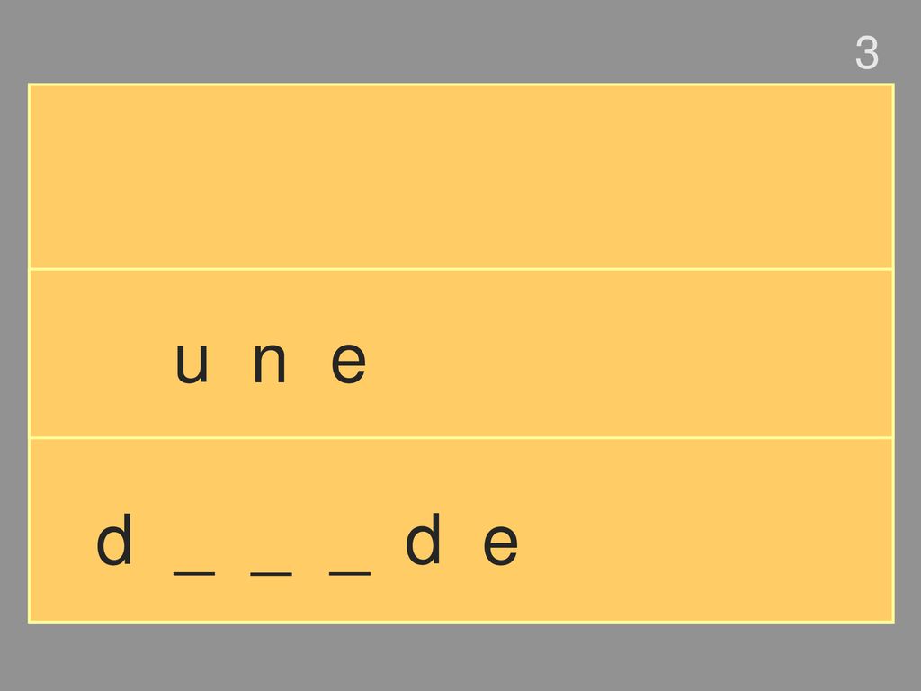 3 u n e d _ _ _ d e