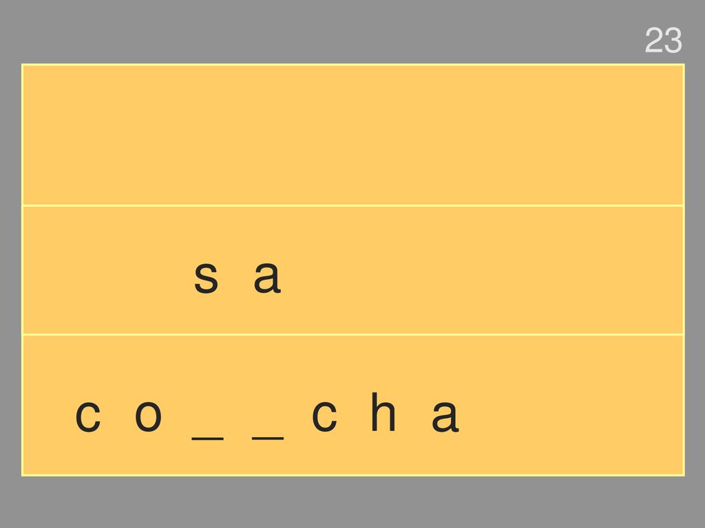 23 s a c o _ _ c h a