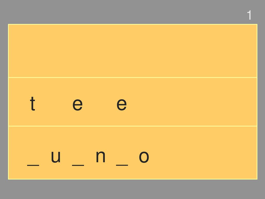1 t e e _ u _ n _ o