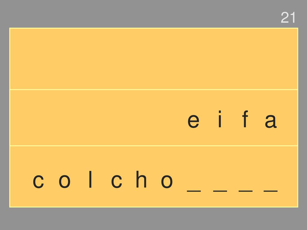 21 e i f a c o l c h o _ _ _ _